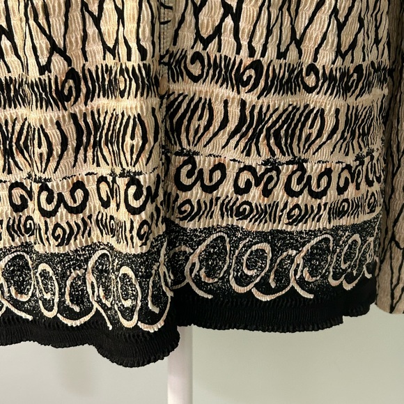 Pleat Pleat by Rafael Tan and Black Button Front Blouse/Cardigan - Picture 7 of 10